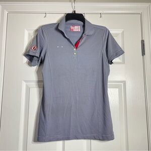 Oobe Chick-fil-A Striped Polo Shirt Medium